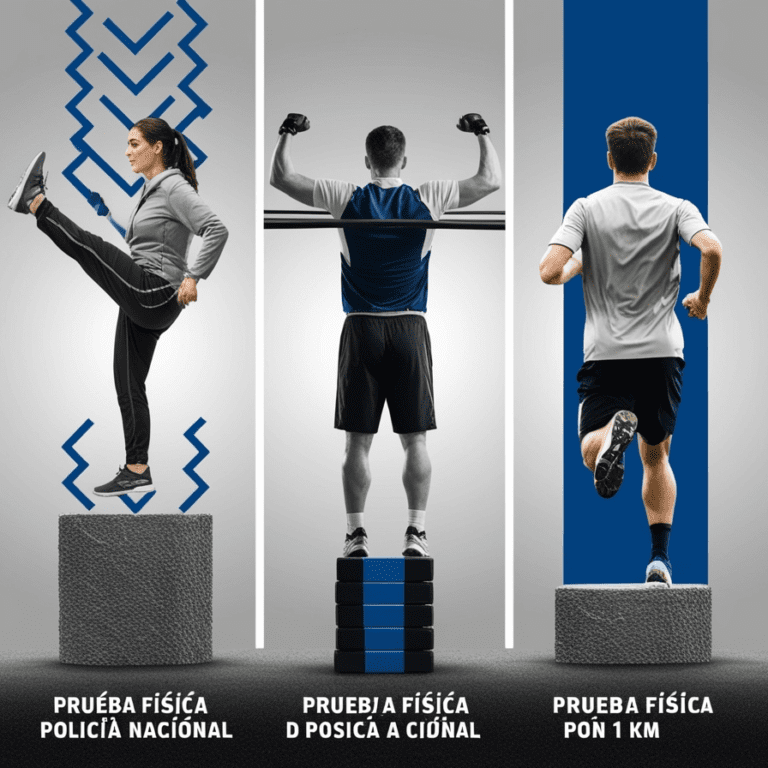 pruebas físicas policía nacional