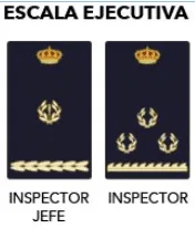 divisas policia nacional escala ejecutiva